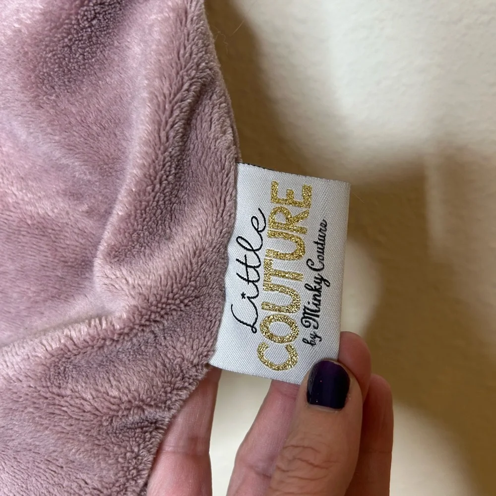 Minky Couture Plush Rose Sleep Sack 3-12 Months